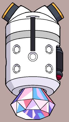 外せまーす(飽くまで僕の脳内設定)。
ドレチの武装にはT字型の溝があり、ハードポイントから完全に前進させることで抜くことが可能です。
ハードポイントからはレールも外せます。白いマウント部は外せません。
前腕部のアーマーは回転します。

これで日常生活も楽にこなせます。

#メダロットS https://t.co/gRBcHJ9KQj 