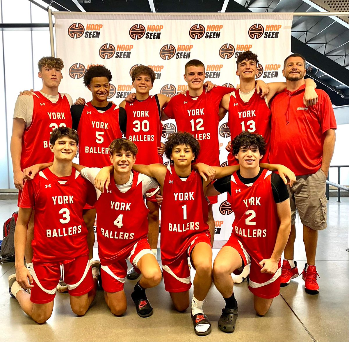 The 2025 u15 York Ballers HGSL  WHAT a SPECIAL TEAM.. The Last Live NCAA Event ends w/ this team finishing in the FINAL 4 of <a href="/TheHoopGroup/">Hoop Group</a> Grassroots Finale.. This Team Led by Coach Seitz had Just Started !!! <a href="/HGSL_HoopGroup/">HGSL</a> #LastHgslTeamStanding #YorkBallers #TeamEastBay #HGSL
