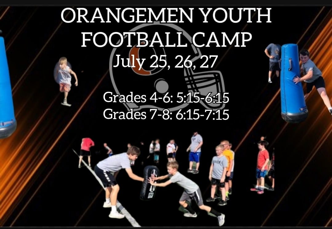 We hope to see everyone tomorrow in the House of Orange Stadium! Remember, there is no registration necessary, just show up and be ready to become a better football player and have fun!

#EmbraceTheTradition