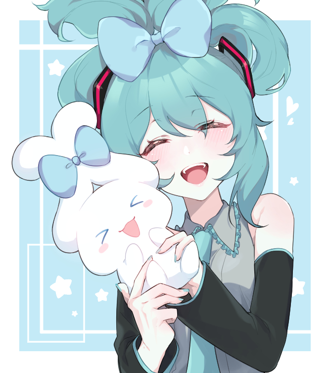 #初音ミク #シナミク
💙시나모롤 미쿠