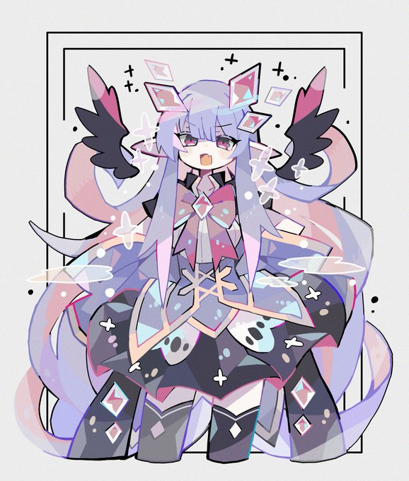 skebであさギナ(@ ASGN_gi)先生にオリキャラのリーシャたそ描いていただきました!!!
服装アレンジのでかでかアクセサリーがバチクソ可愛いですなぁ!?
#ヴィヴラート 