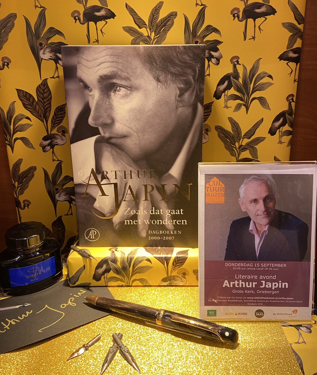readshop's tweet image. 📚Een literaire avond met Arthur Japin.
Naar aanleiding van zijn nieuwe roman ‘Wat stilte wil’ komt Arthur Japin op donderdag 15 September naar de grote kerk in Driebergen voor een literaire avond.
Koop je kaartje bij de boekhandels.