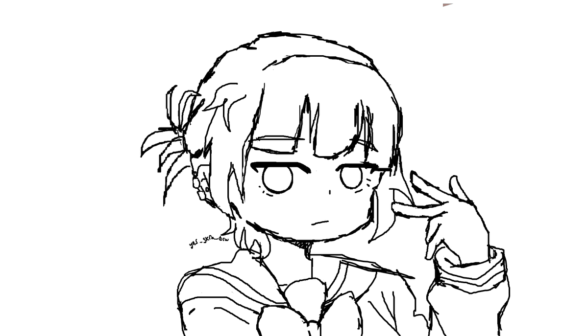 ynsynsynsyns1's tweet photo. quick drawing of misa #draw #drawing #idk #HOLIDAY #draw https://t.co/lQ1aL2QD4e