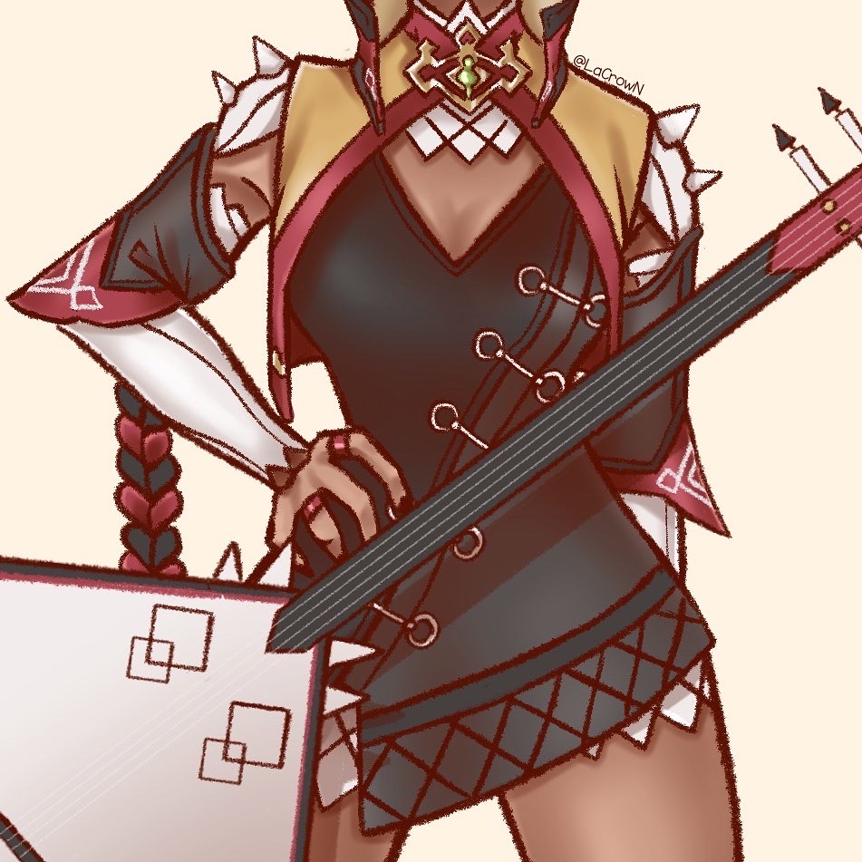 lacrow_n's tweet photo. Detalles de mi fanart de Xinyan toda hermosa <3

#GenshinImpact #Xinyan #genshinimpactfacart #xinyanfanart #art https://t.co/1wQFS64DXw