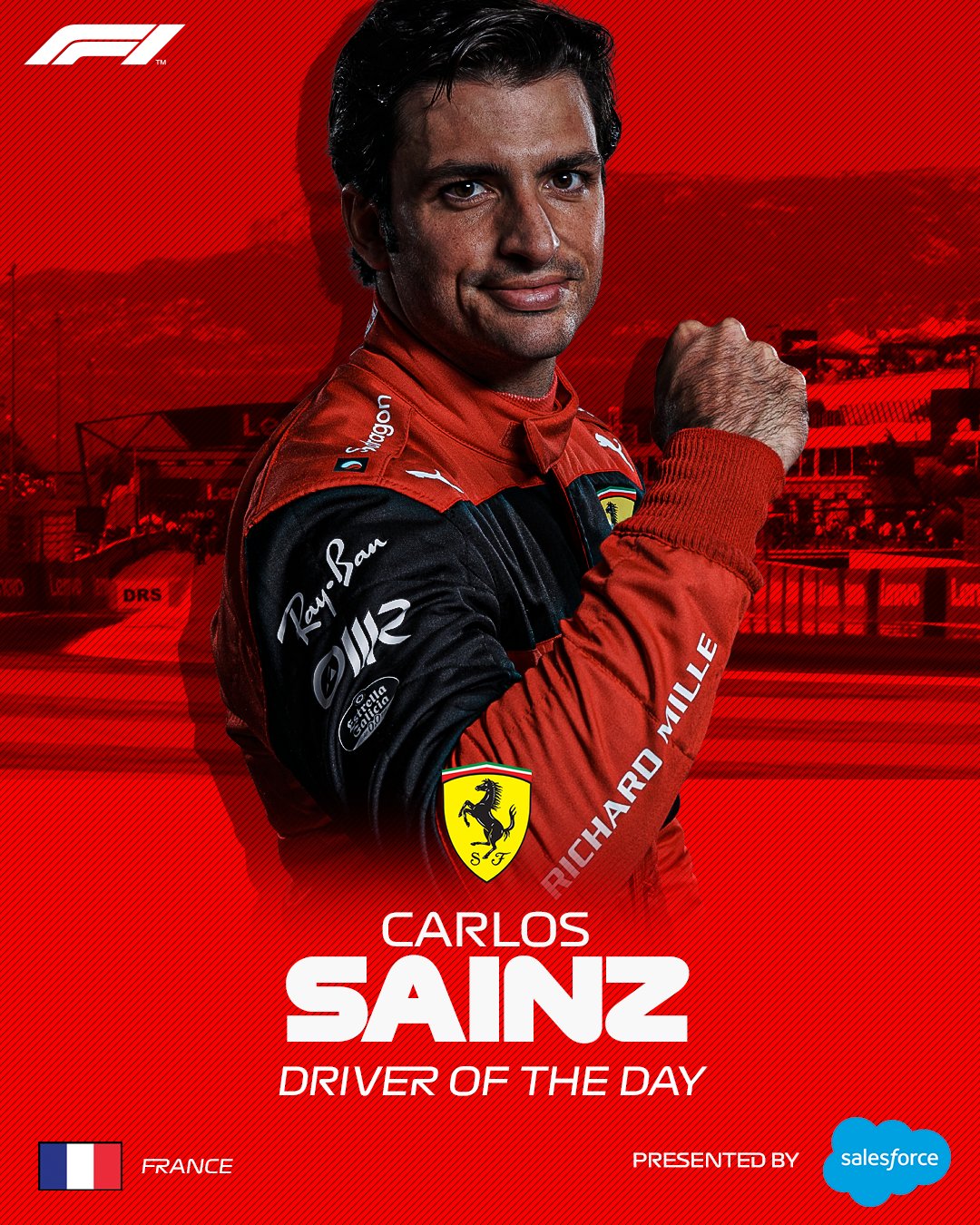 Formula 1 on Twitter Carlos Sainz is your salesforce Driver Of The Day   From P19 to P5 the super Spaniard put in an incredibly strong drive to  collect important points for