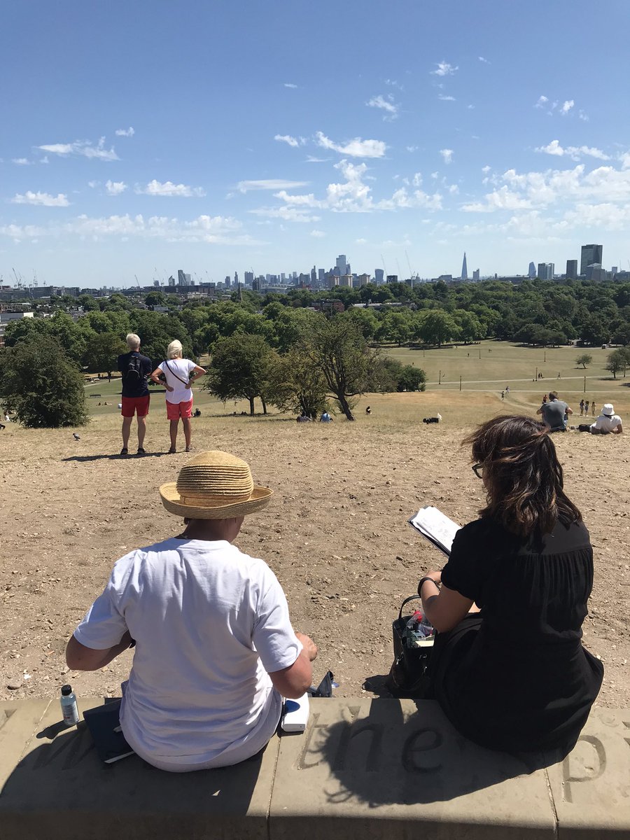 #urbansketchers on Primrose Hill #usklondon10years