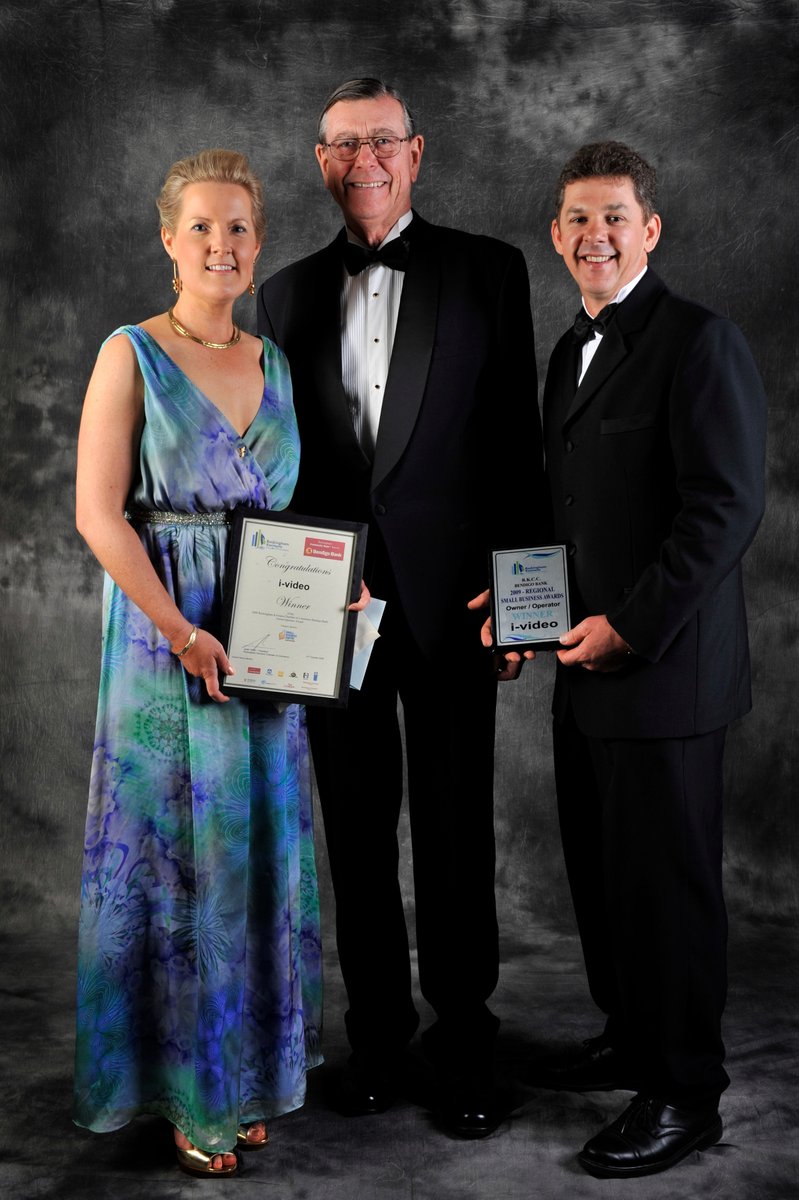 Today I came across a couple of pics from our first business awards night in 2009. It was quite the night!