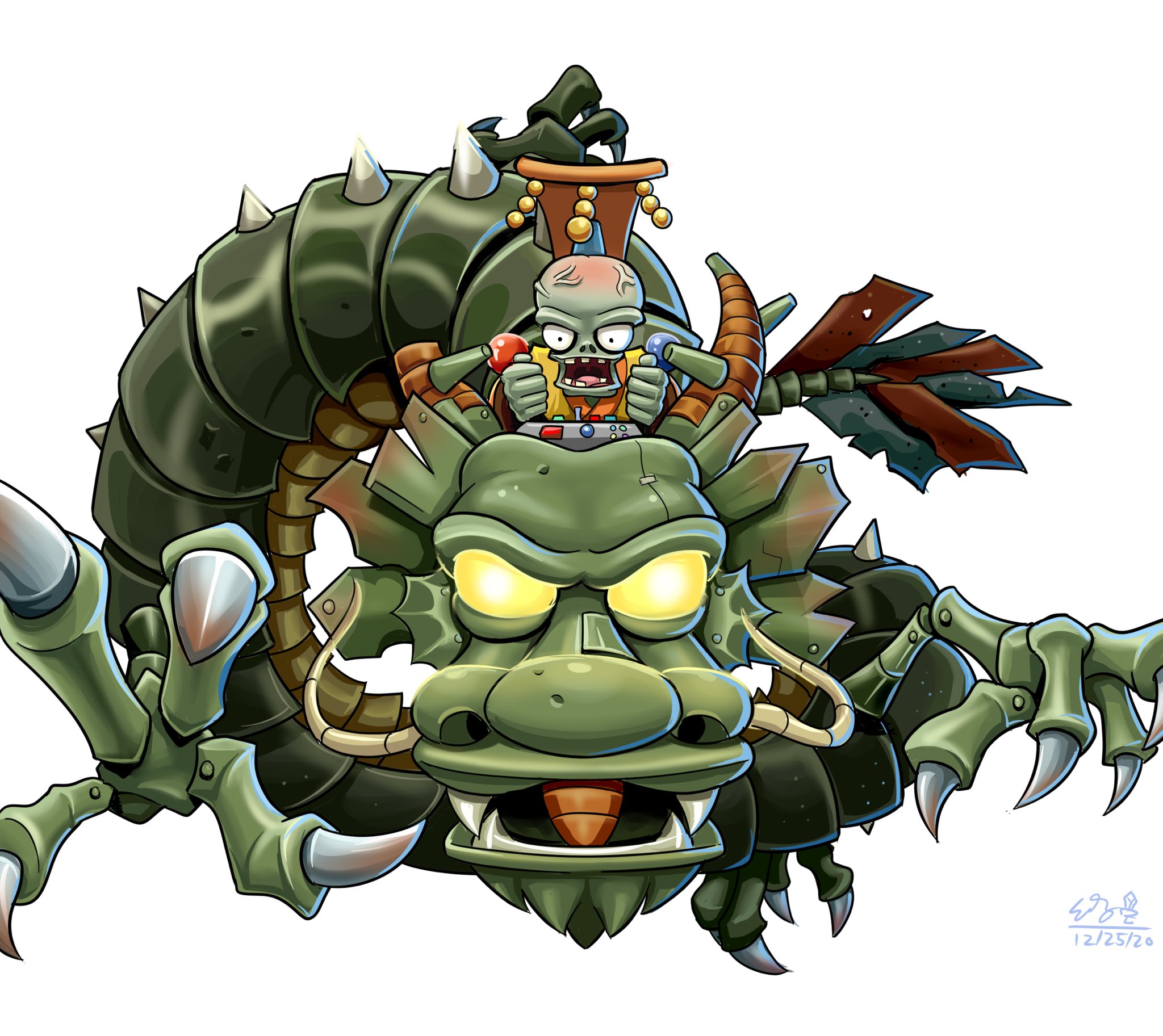 Plants vs Zombies 2 робот ЗОМБОССА
