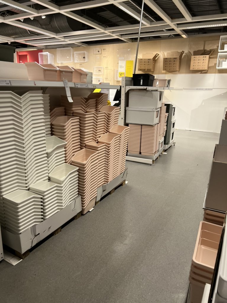 TVRadioPeg's tweet photo. Hej @IKEAUK. What a truly dismal experience a visit has just been. Why have you removed any colour? Just grey grey beige miserableness
I always think a trip to ikea is like visiting the dentists (have to psych up to do once a year) But this was worst ever
#bringbackcolour https://t.co/3UaNNAy6vg