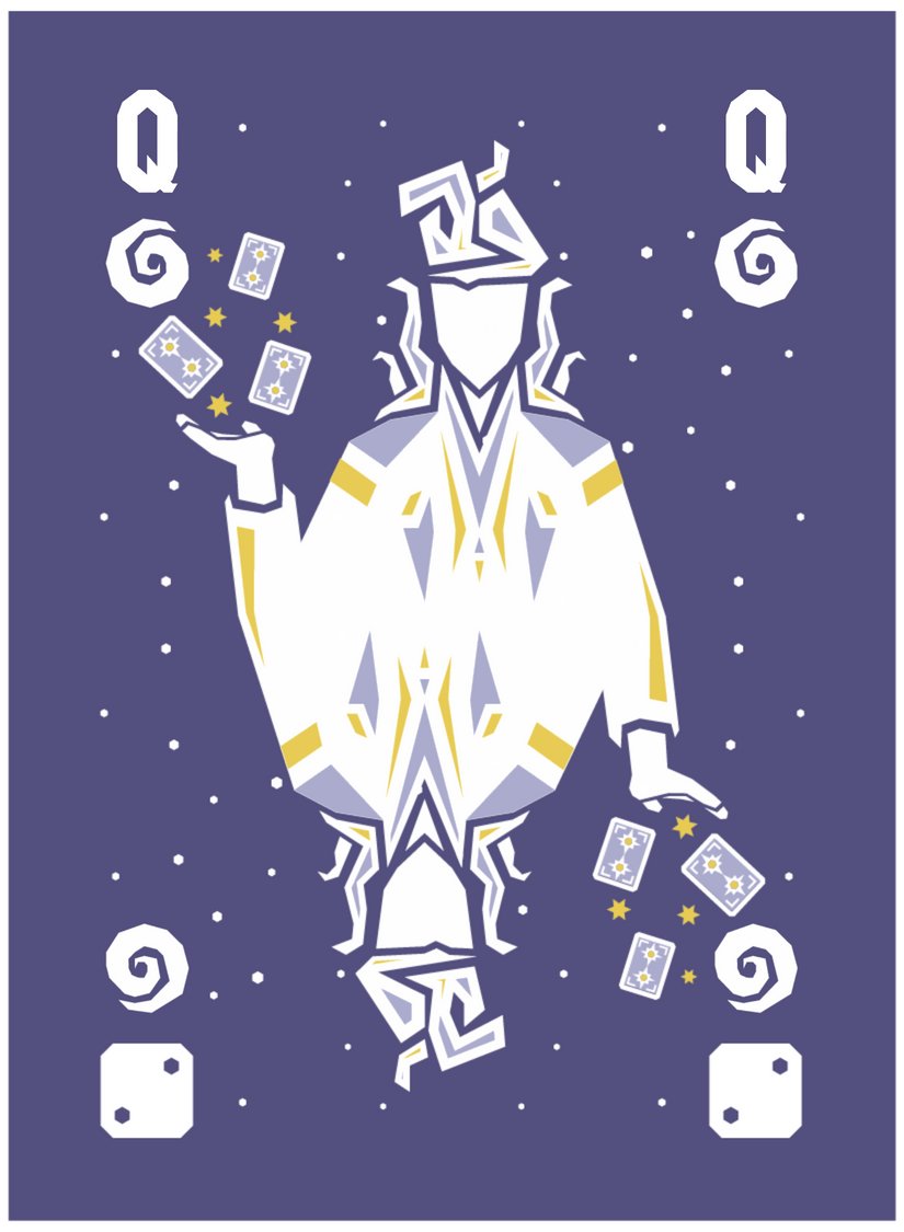 Excited to show off some of the latest drafts for the spirals suit.
Thanks to patrons for all your ideas! It's getting close to finished. patreon.com/posts/spirals-…

#playingcards #cardart #playingcardart #playingcard #deckofcards #boardgames