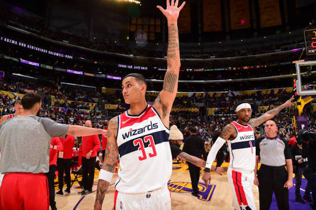 LakersNation's tweet photo. Kyle Kuzma appreciates the love he has continued to receive from #Lakers fans while in L.A.
https://t.co/qwWJ0G7NwL https://t.co/4snbW1PVpD