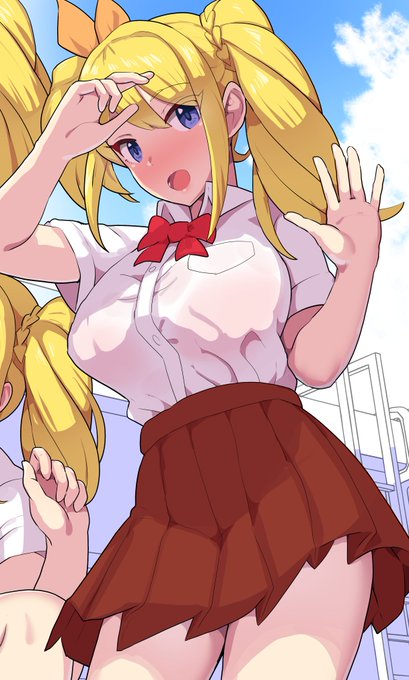 pixivFANBOXで支援者さま向け限定イラスト公開しました。久々に看板むすめの一人、福栖さんと夏の学校の屋上でばったり…なシチュ。どうぞよろしくお願い申し上げます! また、「++」以上支援者さま向けには今週はCG集企画のほか、久々に過去作品のラフを幾つか公開予定です。それぞれお楽しみに! 