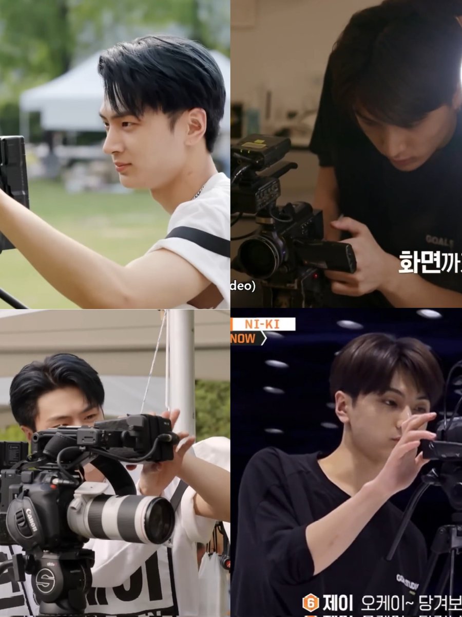jay as camera-man gosh 😭