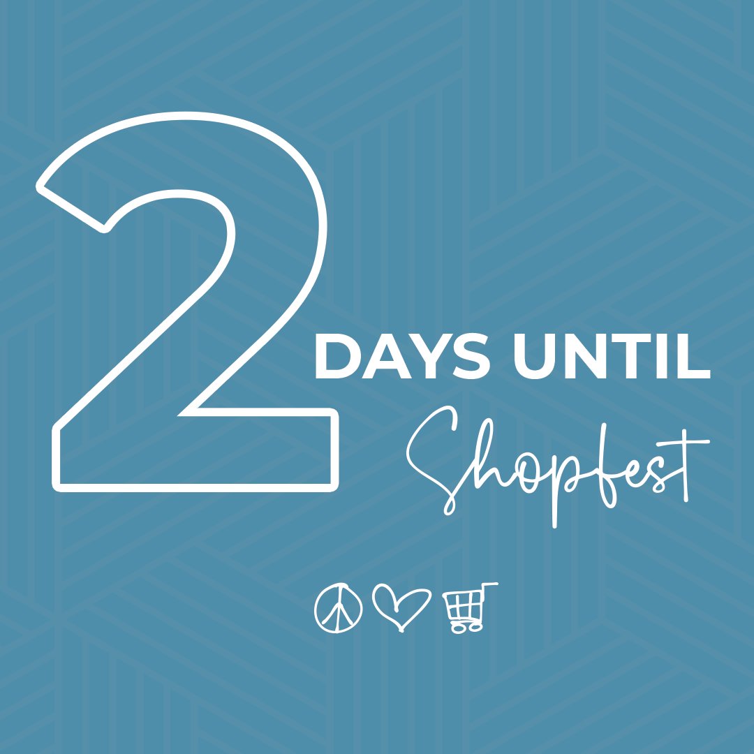 ShopMARKET_Live's tweet photo. 2 Days Left Until Shopfest! Get ready to celebrate peace, love, and livestream shopping when Shopfest kicks off on July 26th! https://t.co/4PzfDCSMkG

#liveshopping #marketshopfest #countdown https://t.co/XeEe4g2xy7