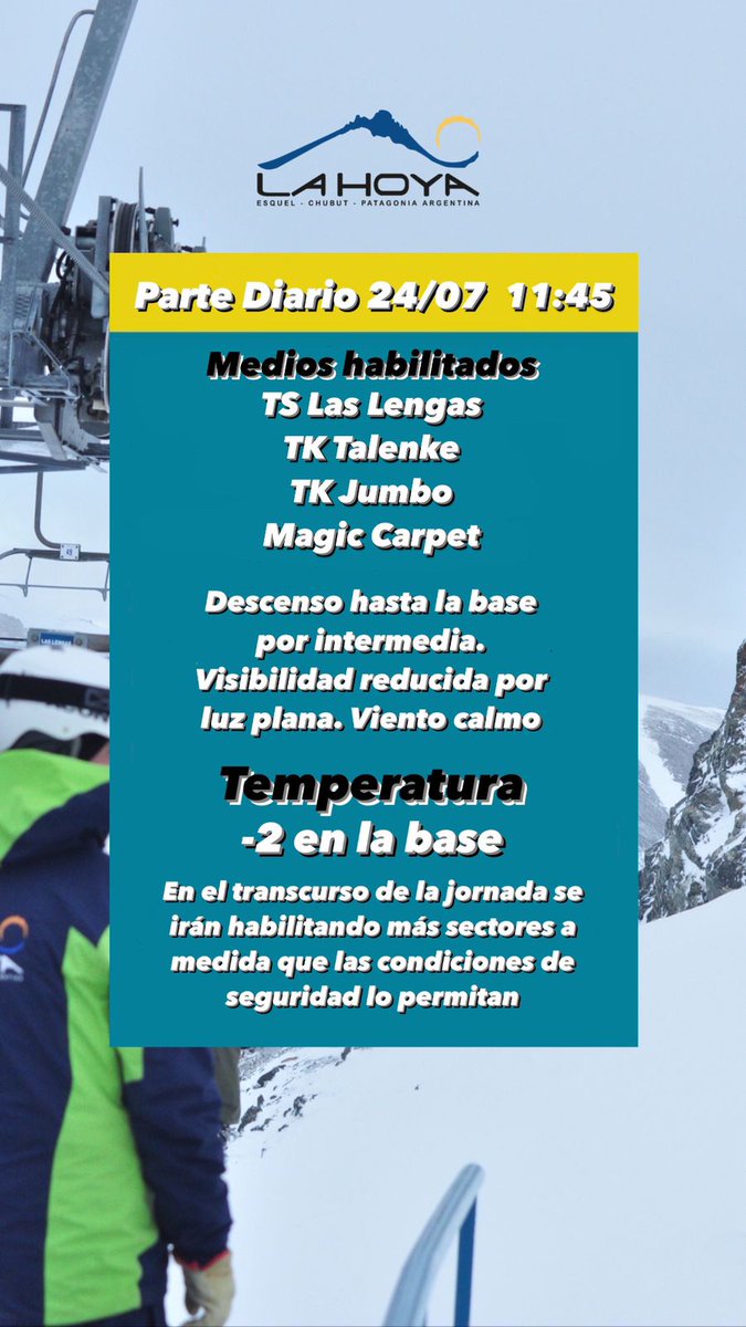 Actualizamos parte diario