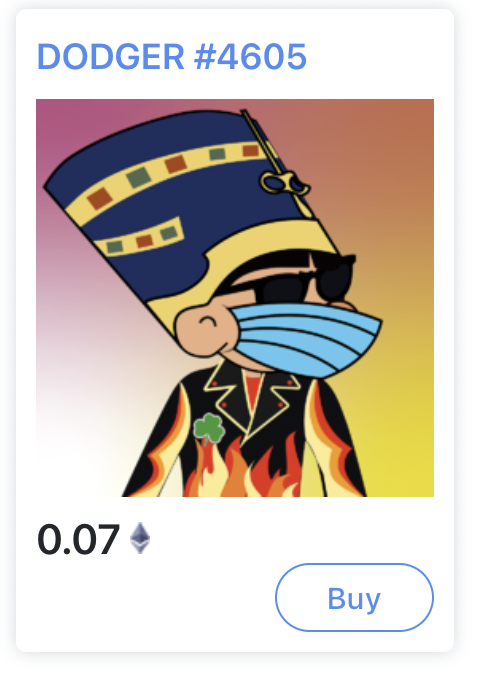 📢 Win Dodger #NFT #4605 worth 0,07 ETH!

1⃣ Follow <a href="/DodgerNft/">Dodger NFT | Since 29 May 2022</a> 
2⃣ RT Pinned
3⃣ Hop in Discord: discord.gg/tJ3qxa4Wab

🎉Winner will be selected by Twitter Picker on 1 of August 2022! 
#NFTGiveaway #NFTGiveaways #NFTraffle #NFTcontest #FreeMint #FreeNFTS #Win