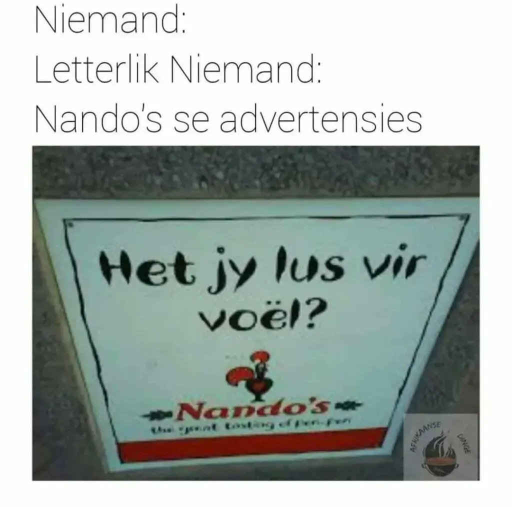 vloekcoza's tweet photo. Op https://t.co/3FlXY617H2: Die vere maak die voël 
 
Sien: https://t.co/MhFhp9QLYo 

#swearing #vloek https://t.co/k9HvJoB9tG