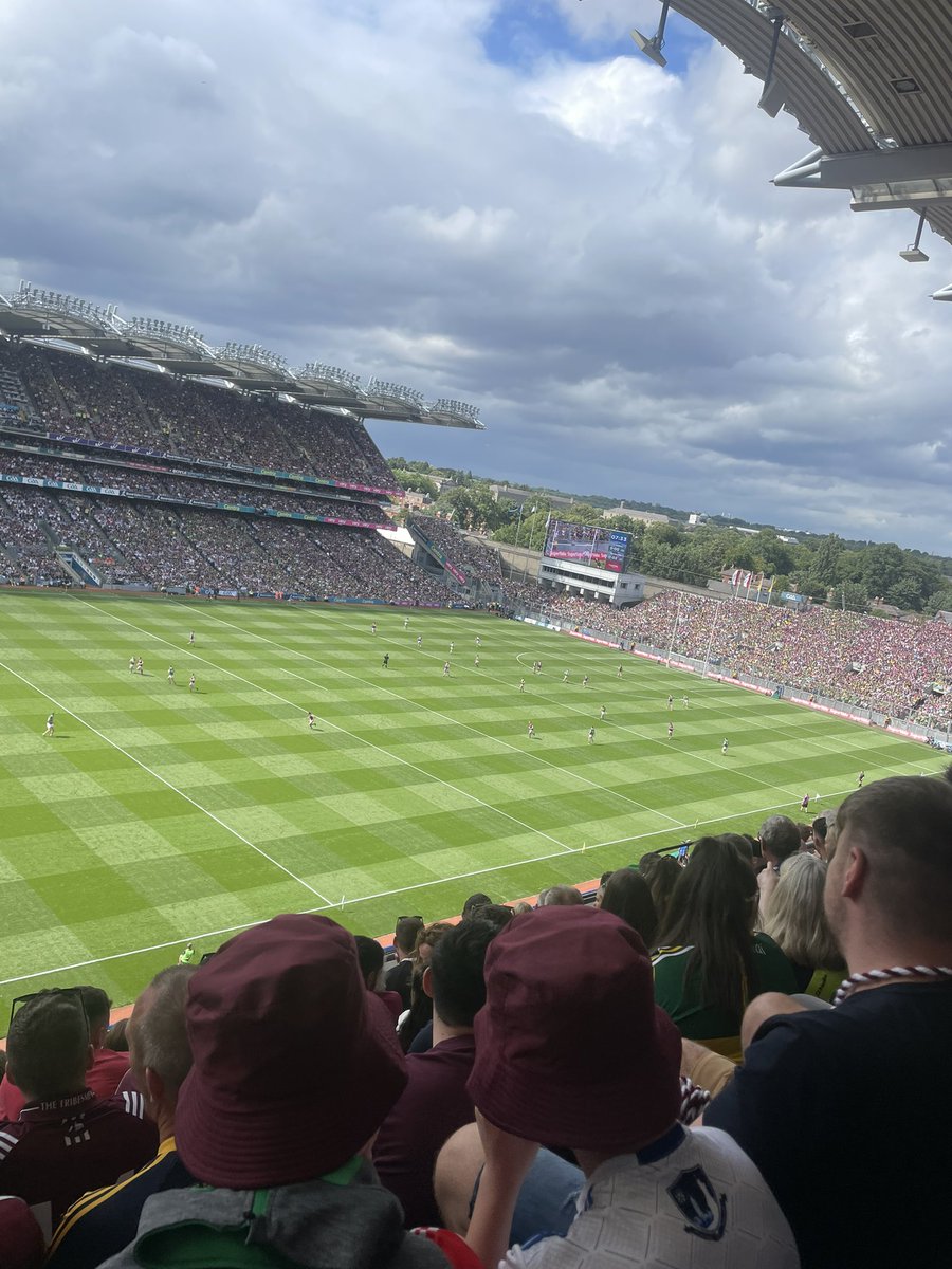 Nothing beats being there #GAA #AllIrelandFootballFinal