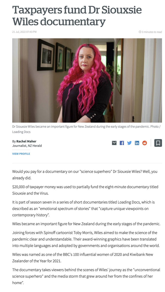 TitaniaMcLeod's tweet photo. @tyrellcorp_ops @SiouxsieW Here is the article in case anyone missed it. https://t.co/5mHg211v1B