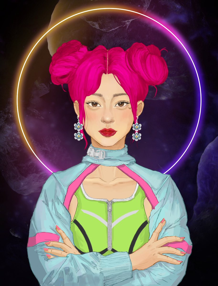 Pink is one of Babette’s favorite colors if you couldn’t tell!😘😉💖

There are 40+ unique hair traits in our 200-piece collection - definitely some of the most unique traits out of all Genesis collections!🔥

Babette is #MINTINGSOON - follow for more updates!

#NFT #nftart