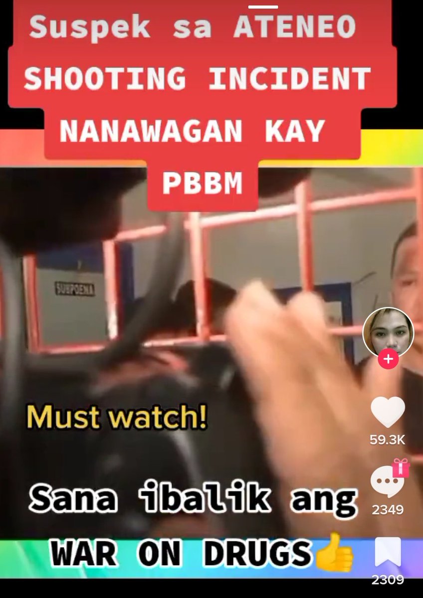 sowonist_'s tweet photo. Tangina ng mga comments. Can you please stop justifying what he did?

"He risked his life and his family"

And what about the victims and their families? Yung guard hindi lang siya basta "guard sa ateneo." May pamilya rin yun at hindi na niya sila mababalikan. https://t.co/ftrIUdJYcK