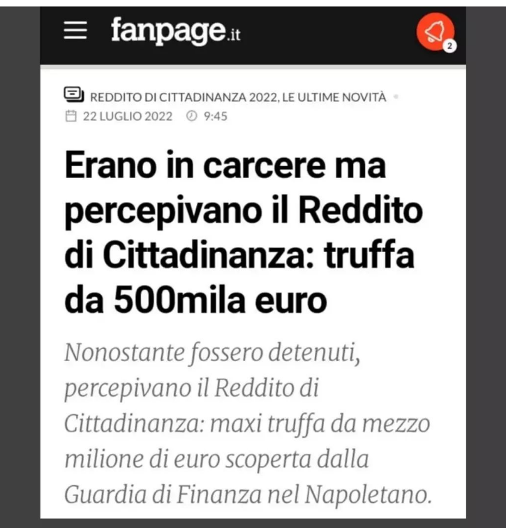 CarloSantaroni's tweet photo. #redditodicittadinanza #conte #m5s #lestofanti #ciarlatani https://t.co/PC9vGb0jbw