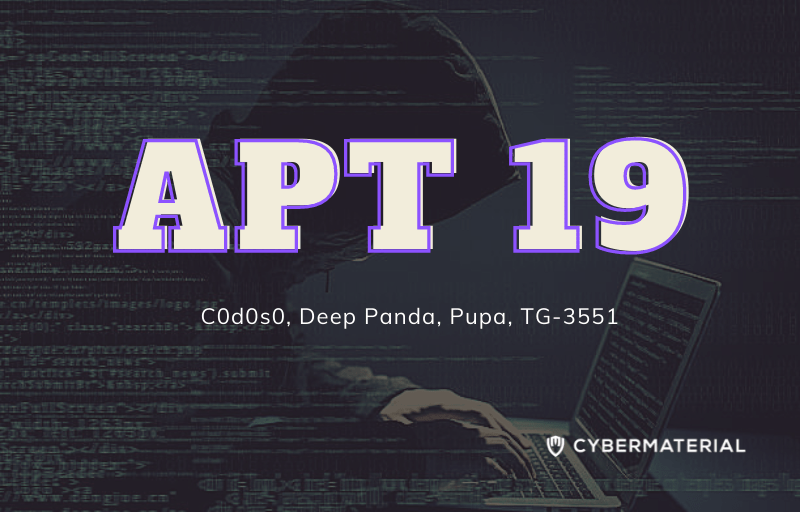 Cybermaterial_'s tweet photo. 🚩 APT19 - https://t.co/8YRqgkafAx - #cybersecurity #infosec #cybermaterial #AdvancedPersistentThreat #BRONZEFIRESTONE #C0d0s0 #China #DeepPanda #Pupa #TG3551 https://t.co/j750BUEYB6