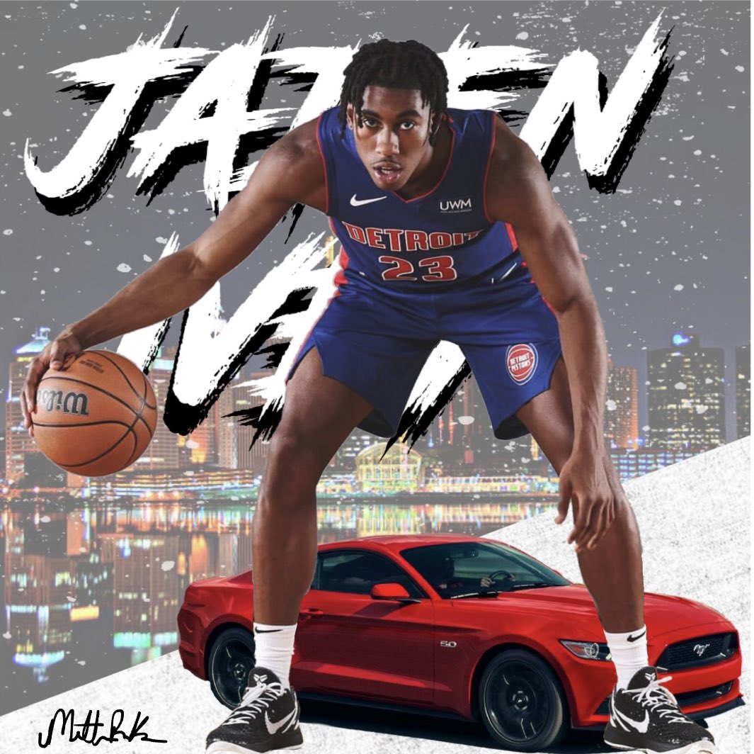 GraphicsByMatt's tweet image. Jaden Ivey ➡️ MotorCity
@IveyJaden @DetroitPistons 

#JadenIvey #Detroit #DetroitPistons