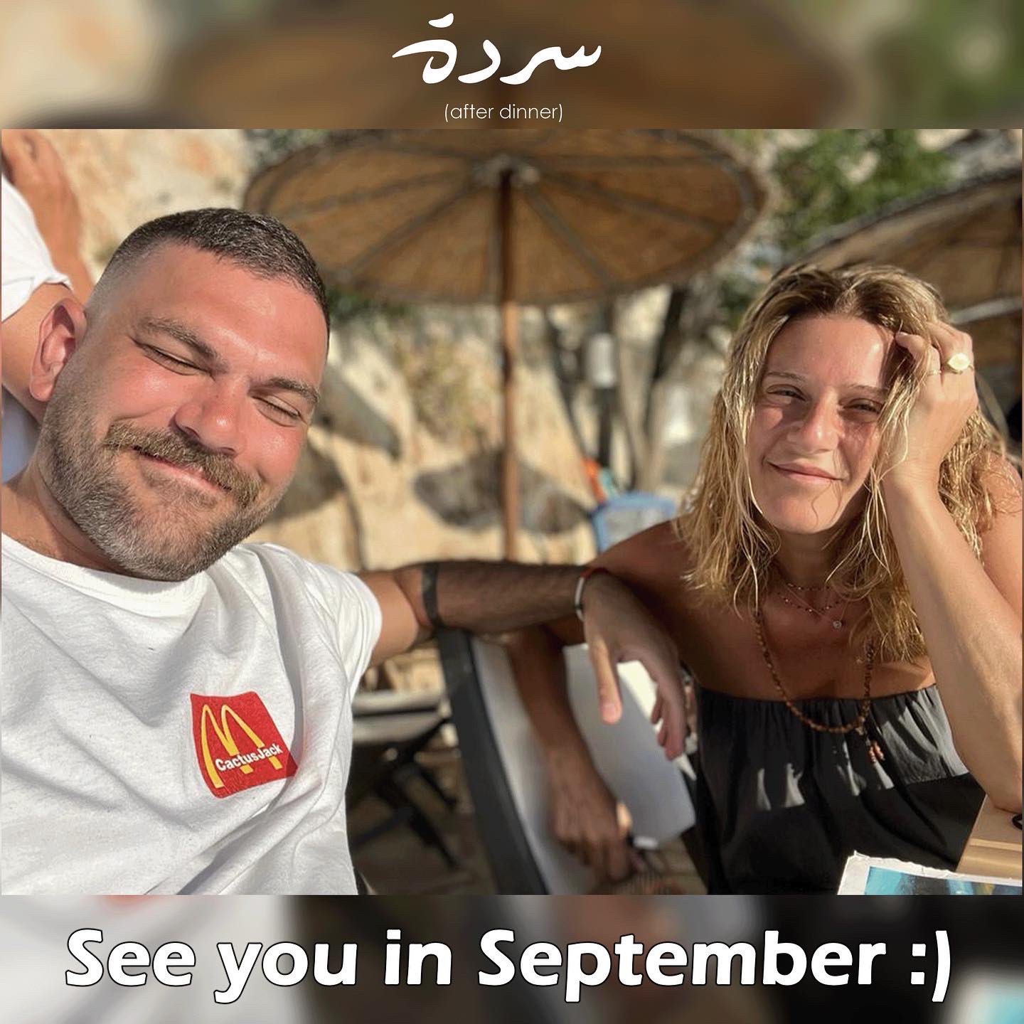 Sarde after dinner podcast on twitter see you in september 