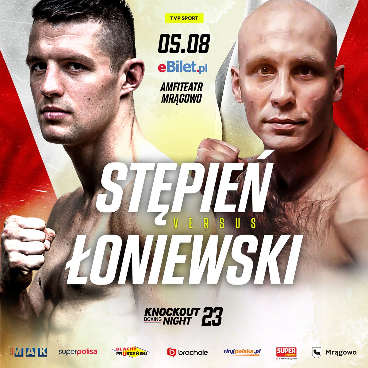 knockoutprm's tweet photo. KBN23: Nowa walka wieczoru! Michał Łoniewski, aktualny mistrz Polski w boksie olimpijskim, świeżo po zwycięstwie w Kanadzie, przetestuje najlepszego polskiego półciężkiego - Pawła Stępnia!

🗓 05.08 / @mragowopl 
🎫Bilety od 30 zł https://t.co/EIdqBHaepS

@boxingfun @KrolJagiello https://t.co/ws5fRyBImr