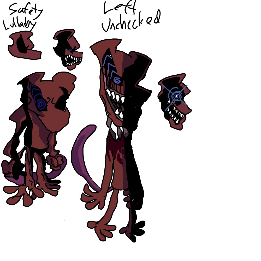 Dreadical's tweet image. I Redone it
#fridaynightfunkindsides #FNFDSides #FNFDsides #fnflullaby