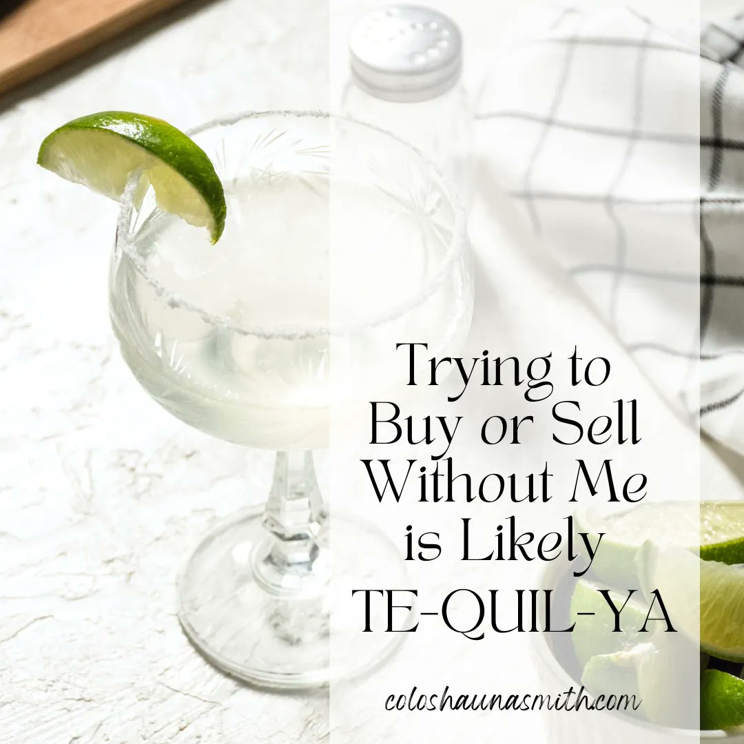 Salud! It’s National Tequila Day!

So let’s grab margaritas and talk real estate!

#ShaunaSmith #TheSmithTeam #ShaunaSmithTeam #Colorado #BHHS #BerkshireHathawayHomeServices #bottomsup #nationaltequiladay2022 #saludamigos #margaritasaremylovelanguage