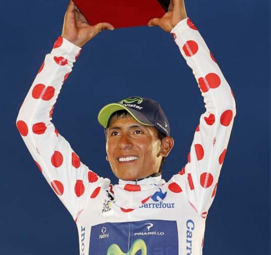 msilvaazul's tweet photo. Lo de Nairo Quintana 🇨🇴 en el Tour de Francia es sencillamente histórico:
Lo ha corrido 9 veces y las 9 ha terminado.
Ha sido una vez campeón de montaña, 2 veces el mejor joven y 4 veces campeón por equipos.
Ha sido 6 veces Top 10.
Tiene 3 podios y dos 2 subtítulos.
¡Leyenda 🚴! https://t.co/yG80N325QO