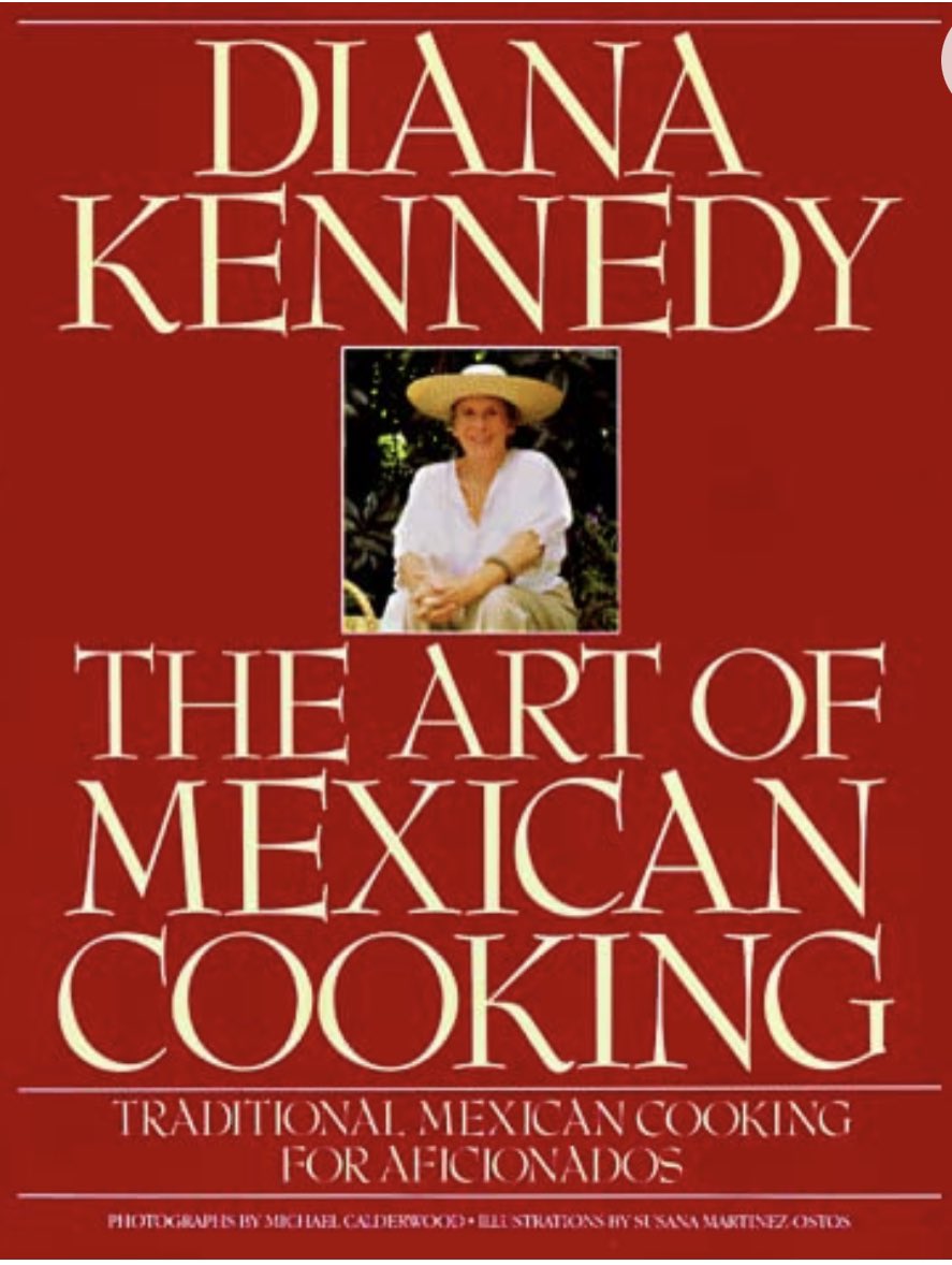 A huge loss for #Mexico, the UK and Mexican gastronomy and soft power. The great and glorious Diana Kennedy has left us. We will miss her, and I will particularly miss her fruity language! 
🇲🇽🇬🇧