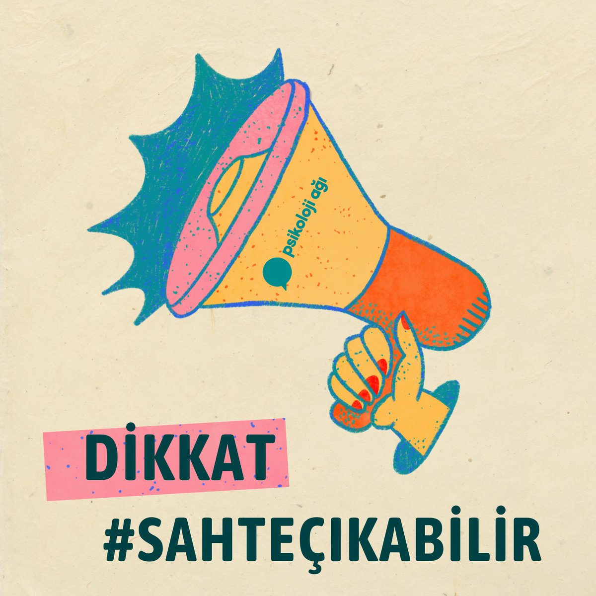 #sahteçıkabilir 

Sahte psikologlara karşı başlattığımız bu mücadeleye tüm psikologların, psikoloji oluşumlarının, diğer meslek grupları ve halkın desteğini bekliyoruz. Her paylaşımı ve her üretimi çokça önemsiyoruz. Sizi de bu mücadelenin bir parçası olmaya bekliyoruz.