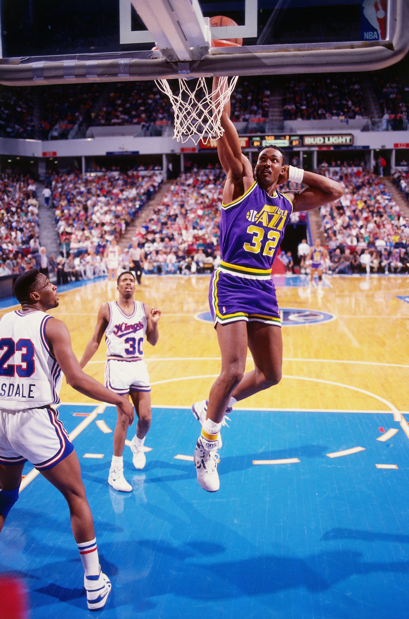 Join us in wishing Karl Malone a Happy Birthday.   : Via Getty Images 