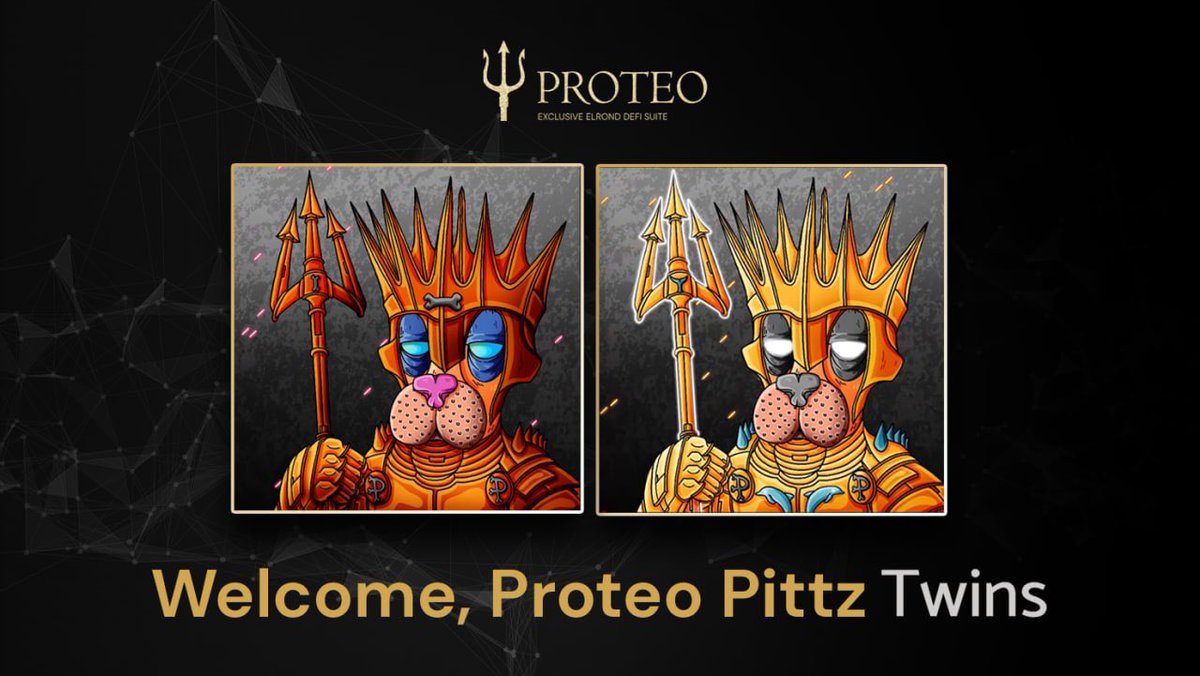 The snapshots for the Proteo Pittz Twins airdrops were taken this week. 

Finally, they are being distributed to your wallets today.

These Proteo Pittz will have several utilities on future campaigns, starting with the HyperNFT campaign. So you better keep them! <a href="/CryptoPittz/">CryptoPittz</a>