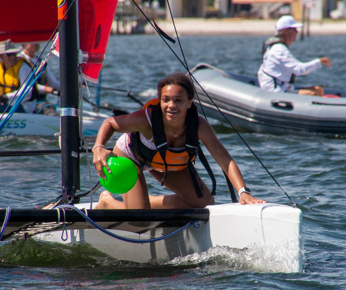 USSCMC's tweet photo. Fun day on the water yesterday as we played Sailing Quidditch with Operation 300.  The sailing conditions were ideal, and the Black and Gold Teams battled it out for bragging rights. A big thank you to our volunteers  #sailing #op300 #usscmc
Photo credit:  Bob Bybee https://t.co/jPdyWiS57z