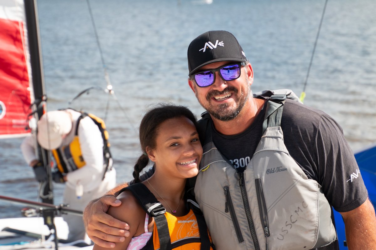 Fun day on the water yesterday as we played Sailing Quidditch with Operation 300.  The sailing conditions were ideal, and the Black and Gold Teams battled it out for bragging rights. A big thank you to our volunteers  #sailing #op300 #usscmc
Photo credit:  Bob Bybee