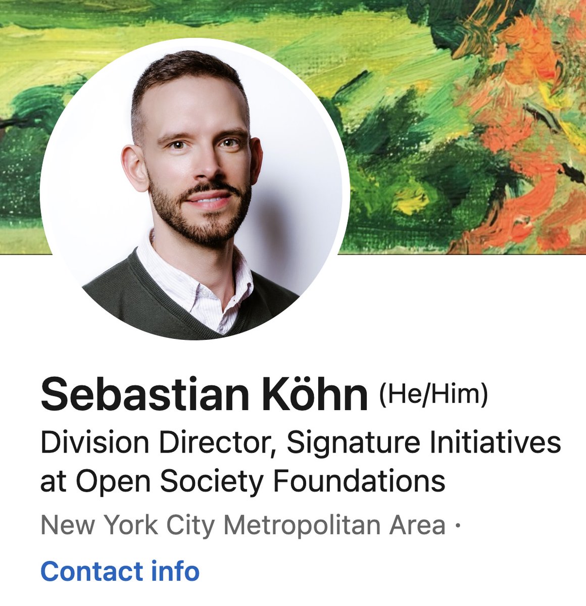 MrAndyNgo's tweet image. One of the directors for George Soros&apos; Open Society Foundations who specializes in public health, Sebastian Köhn, shares in the Guardian how he had sex with multiple men in a weekend for NYC Pride &amp;amp; contracted both #monkeypox &amp;amp; gonorrhea. He blames the system for failing him.