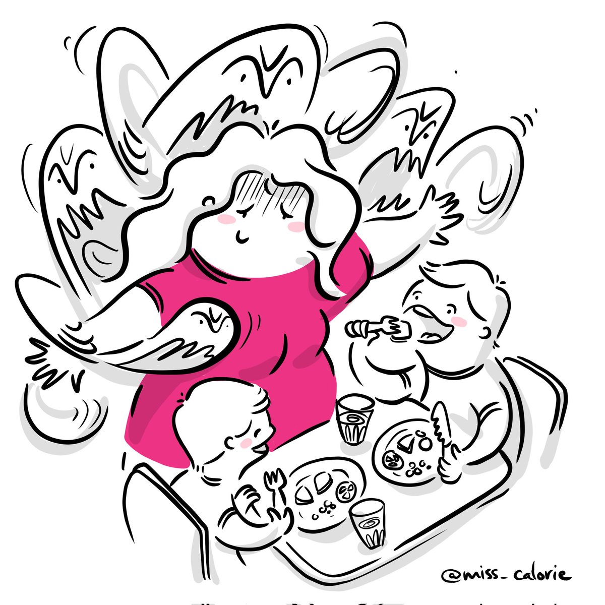 Miss Calorie tweet media