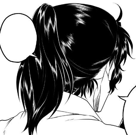 ポニテのツヤベタたのし～～ 