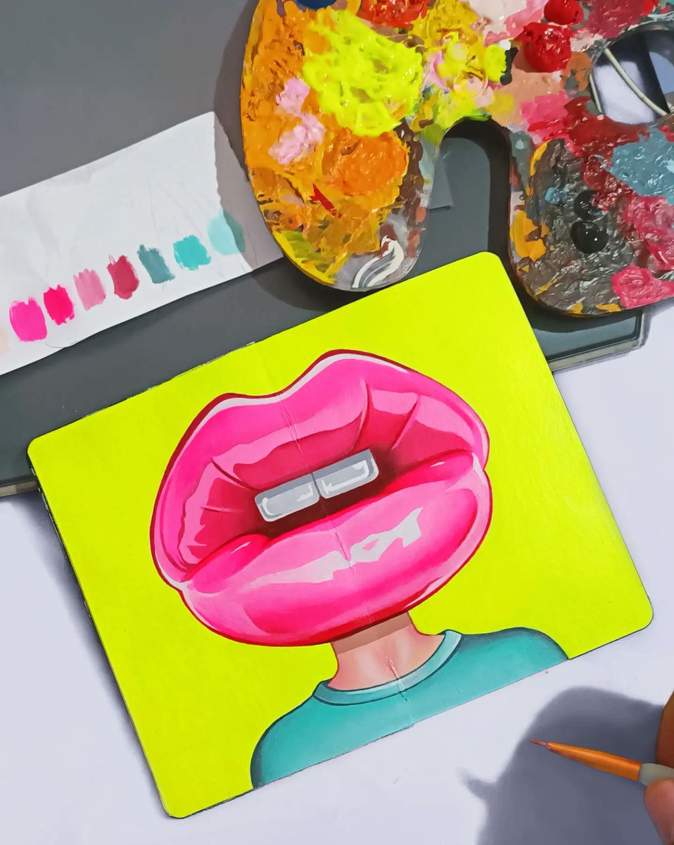 plaza_art's tweet photo. A sketchbook of Agatha I did a few days ago, testing colors! What do you think? #sundayvibes #agatha #art #alejandroplaza https://t.co/vmETpsaKuh