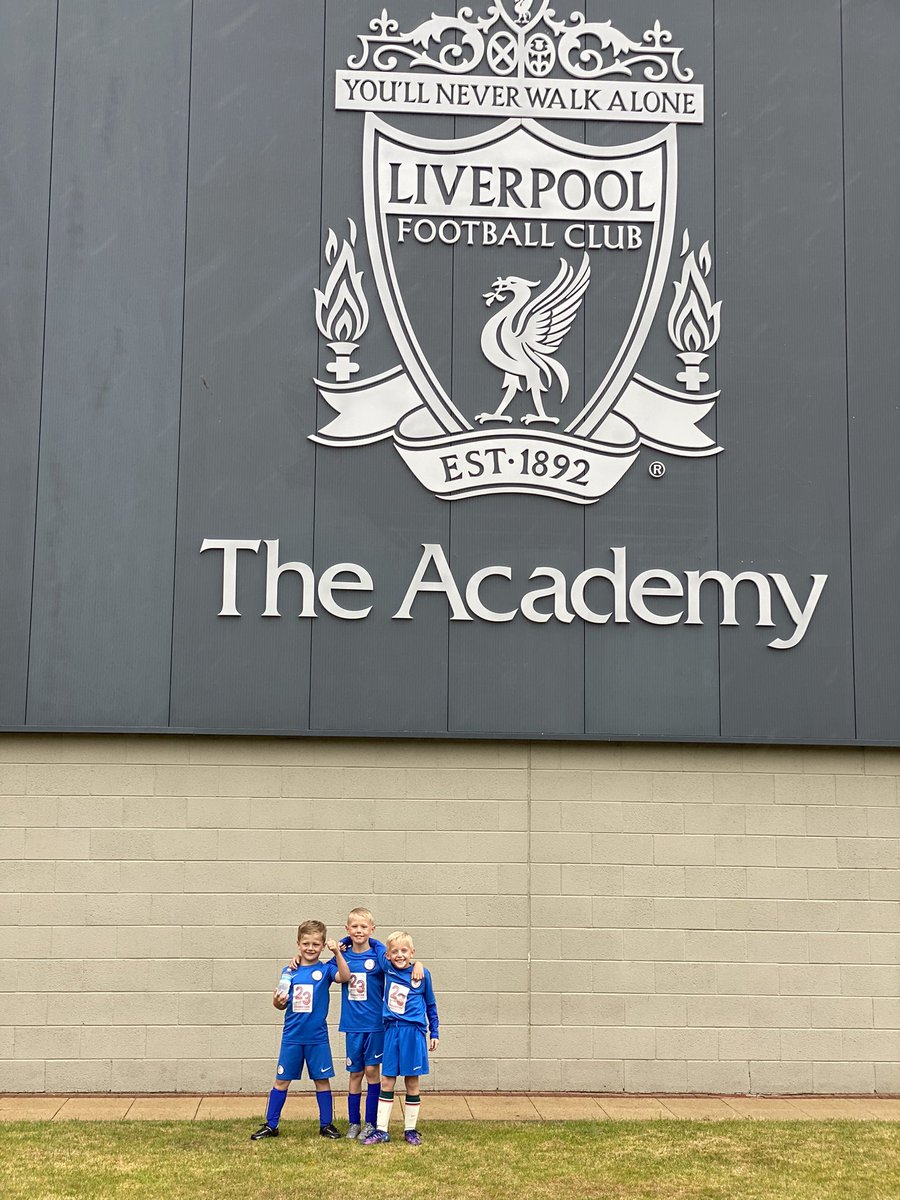 These 3 got the chance to play at the Liverpool Academy today! Brilliant game all the boys gave 100% 🏆⚽️🥰 <a href="/StAmbroseSpeke/">St Ambrose Catholic Academy</a> @MrsJonesY2 @MrsSadiqY3