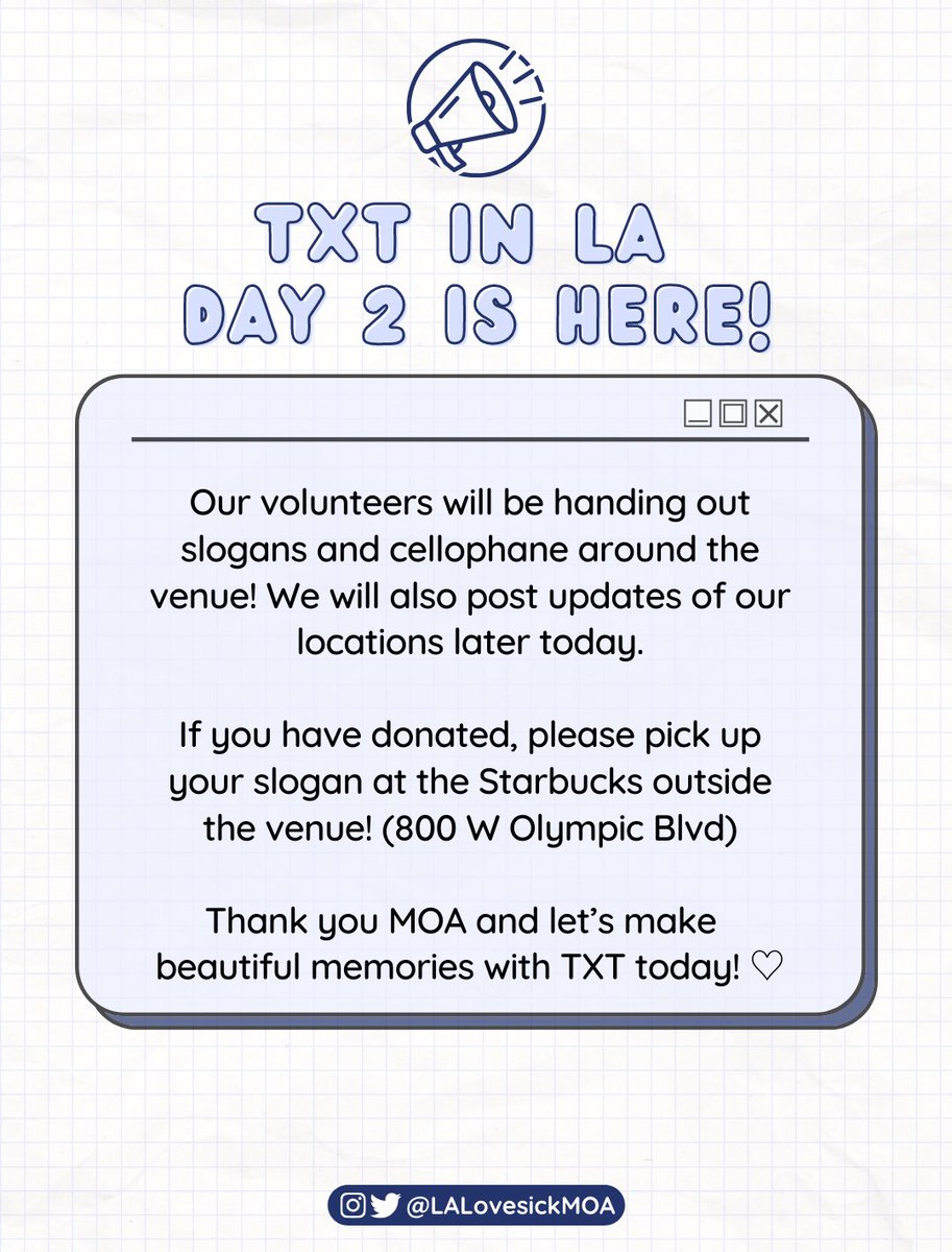 TXT LA MOA PROJECT tweet media