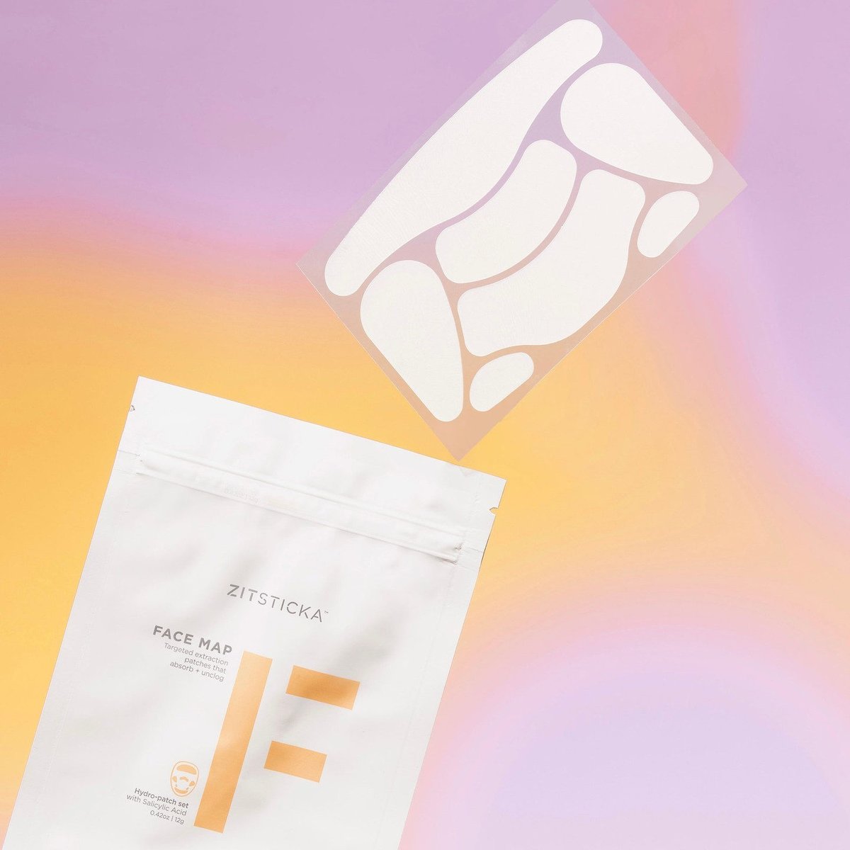 Say hello to the newest member of the ZitSticka fam: FACE MAP! This bad boy is a set of moisture-drawing hydrocolloid suction patches that target congested areas to quickly absorb fluid and impurities, unclog pores and flatten texture. #zitsticka SHOP >> zitty.me/3PjuL0h