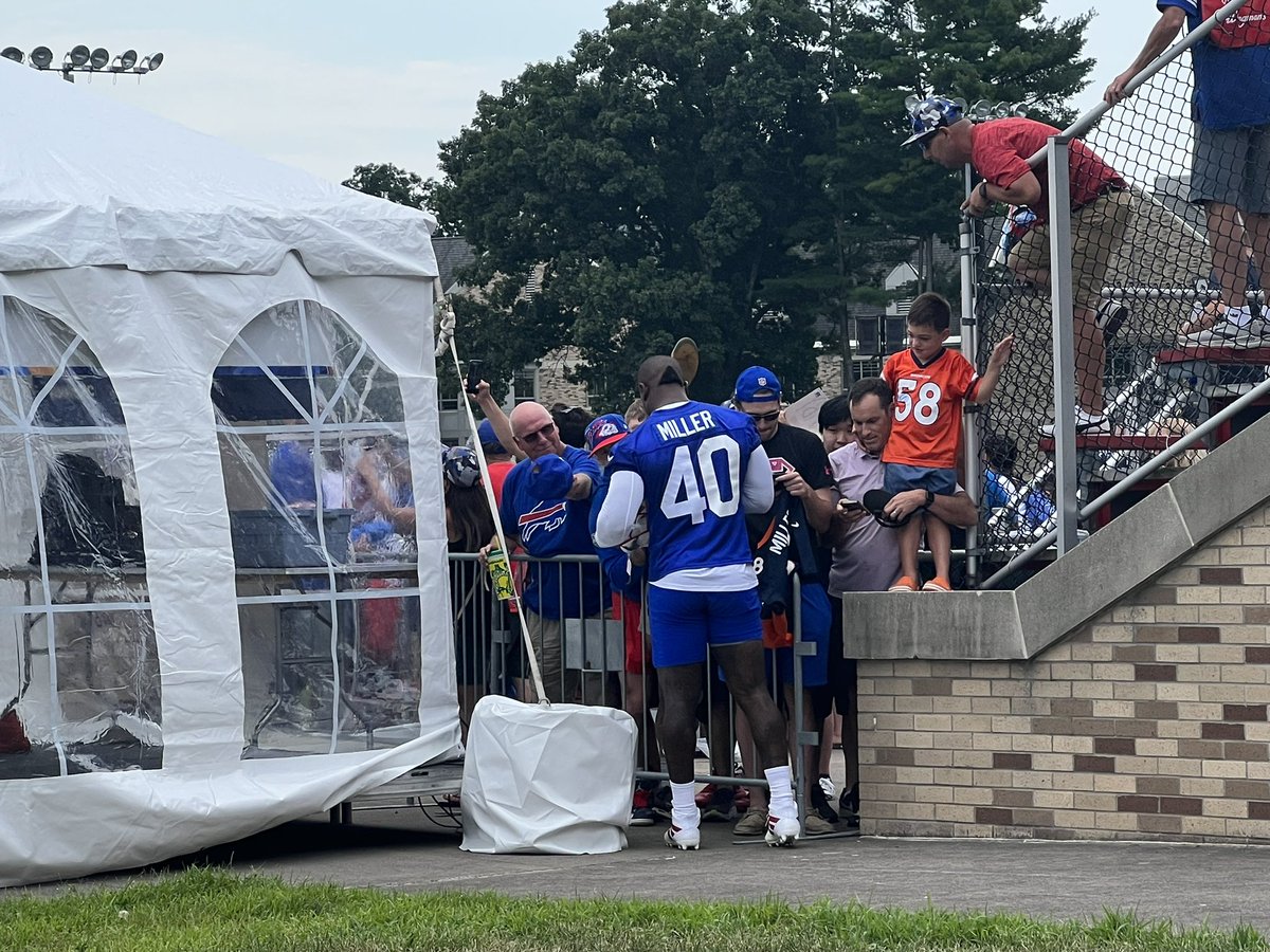 Von Miller already showing #BillsMafia plenty of love.