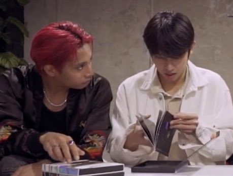 kensussn's tweet photo. when ken looks at jah in the eyes whenever he talks to him tapos di naman makatingin ung isa 😭😭😵

#KENTIN https://t.co/JxxfYitW2W
