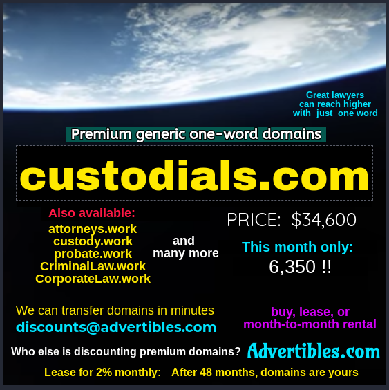 Domainifier's tweet photo. Great #domains #ForSale
@advertibles or @toleristic
#custom #custodials #discounts #counteroffers #advertising #money #wealth #success #twitme #ads #advertibles https://t.co/iCBFUyFeNl
