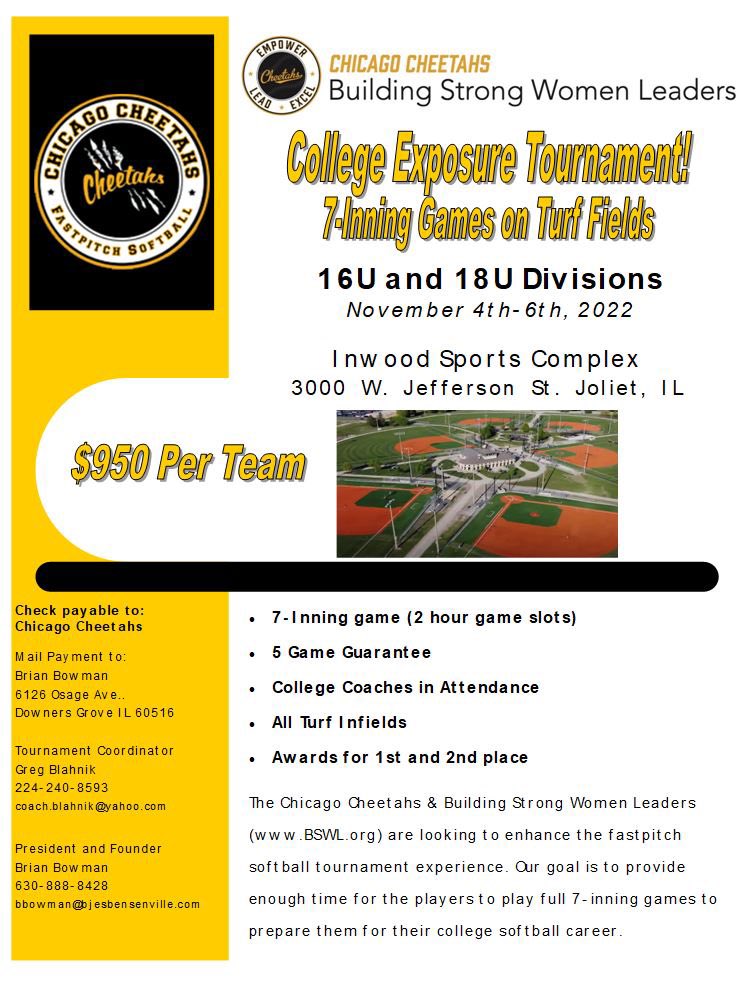 Chicago Cheetahs Organization tweet media